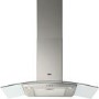 Zanussi ZHC9235X 90cm Curved Glass Cooker Hood - Stainless Steel