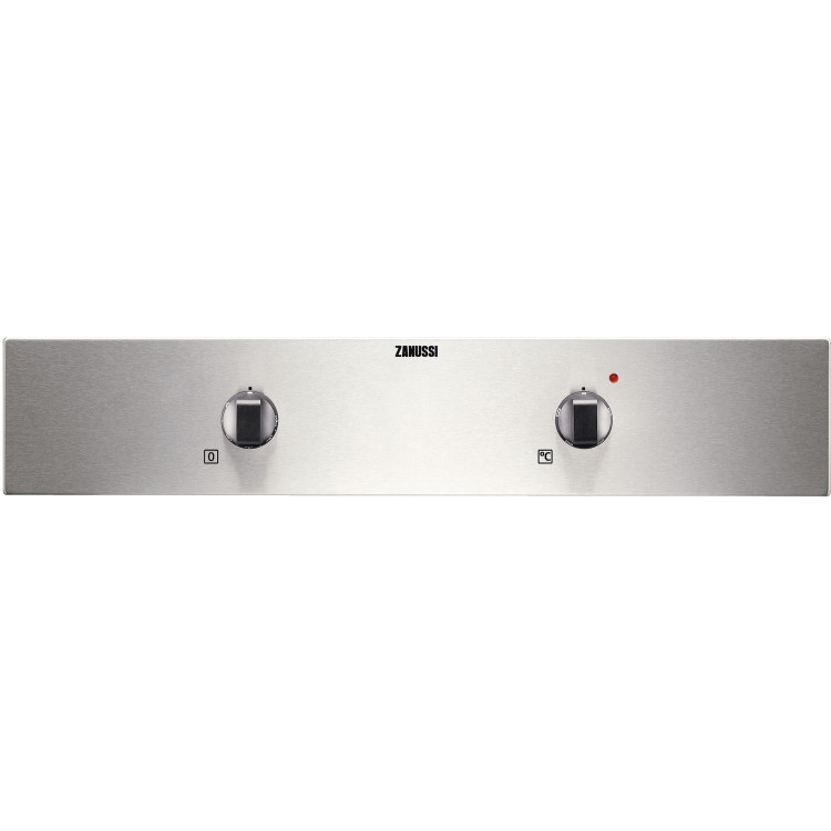 Zanussi Electric Fan Oven And Ceramic Hob Pack Stainless Steel