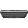 Zanussi 60cm Visor Cooker Hood - Black