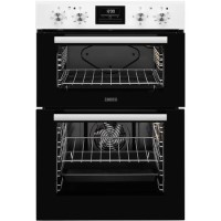 Refurbished Zanussi ZOD35661WK 60cm Double Built In Electric Oven With Programmable Timer White