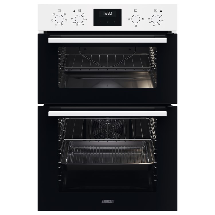 Zanussi Series 20 Built In Electric Double Oven - White