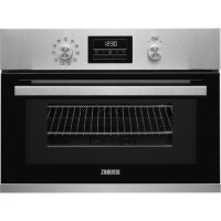 Zanussi ZKK47901XK Compact Multifunction Oven With Microwave  Antifingerprint Stainless Steel