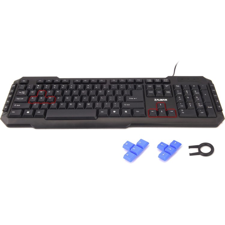 Zalman ZM-K200M USB Keyboard - Black