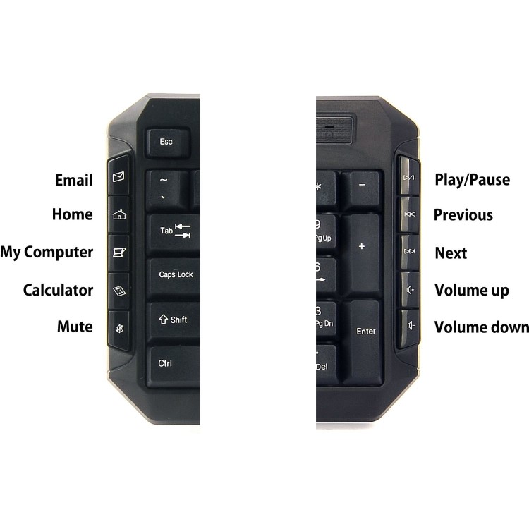 Zalman ZM-K200M USB Keyboard - Black