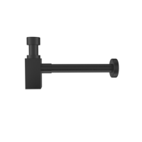 GRADE A1 - Matt Black Square Bottle Trap - Zana