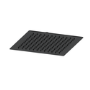 GRADE A1 - Black 250mm Slim Square Shower Head - Zana