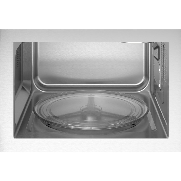 Refurbished Zanussi ZMSN4CX Built In 20L 900W Microwave Stainless Steel