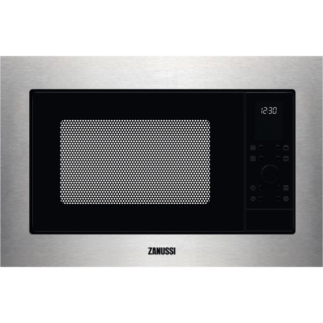 Zanussi ZMSN7DX Series 20 Built-In 900W Microwave with Grill - Stainless Steel