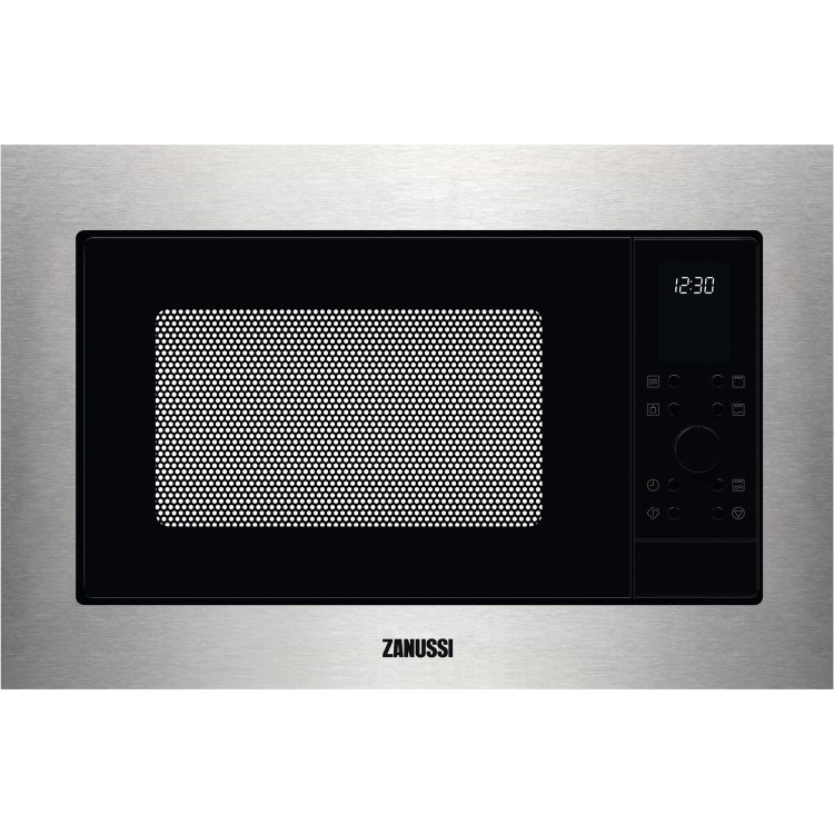 Refurbished Zanussi Series 20 ZMSN7DX Built In 25L with Grill 900W Microwave Oven