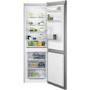 Refurbished Zanussi ZNME32FU0 Freestanding 324 Litre 60/40 Fridge Freezer Silver