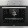Refurbished Zanussi ZOB31471XK 60cm Single Built In Electric Oven With Minute Minder Stainless Steel