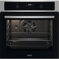 Refurbished Zanussi Series 20 ZOCND7X1 60cm Single Built In Electric Oven Stainless Steel