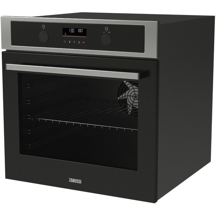 Zanussi Series 20 PlusSteam Electric Single Oven - Stainless Steel