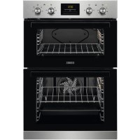Refurbished Zanussi ZOD35621XK 60cm Double Built In Electric Oven