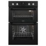 Zanussi Electric Built In Double Oven with Catalytic Liners - Black
