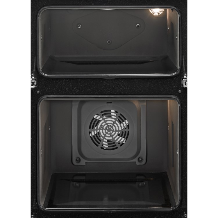 Refurbished Zanussi ZOD35802XK Multifunction 60cm Double Built In Electric Oven Stainless Steel