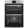 Refurbished Zanussi ZOD35802XK Multifunction 60cm Double Built In Electric Oven Stainless Steel