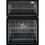 Refurbished Zanussi ZOD35802XK 60cm Double Built In Electric Oven