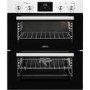 Refurbished Zanussi ZOF35601WK 60cm Double Built Under Electric Oven White