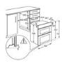 Refurbished Zanussi ZOF35661XK 60cm Double Built Under Electric Oven Stainless Steel