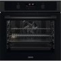 Refurbished Zanussi Series 40 ZOHNA7KN 60cm Single Built In Electric Oven Black