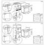 Refurbished Zanussi Series 40 ZOHNA7KN 60cm Single Built In Electric Oven Black