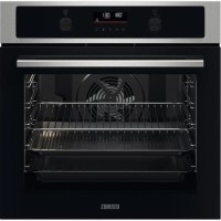 Refurbished Zanussi Series 40 ZOHNA7XN 60cm Single Built In Electric Oven Stainless Steel