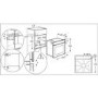 Refurbished Zanussi Series 20 ZOHNX3X1 60cm Single Built In Electric Oven Stainless Steel