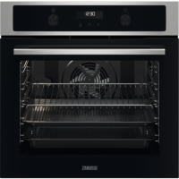 Refurbished Zanussi Series 60 ZOPNA7X1 60cm Pyrolytic AirFry Single Built In Electric Oven Stainless Steel