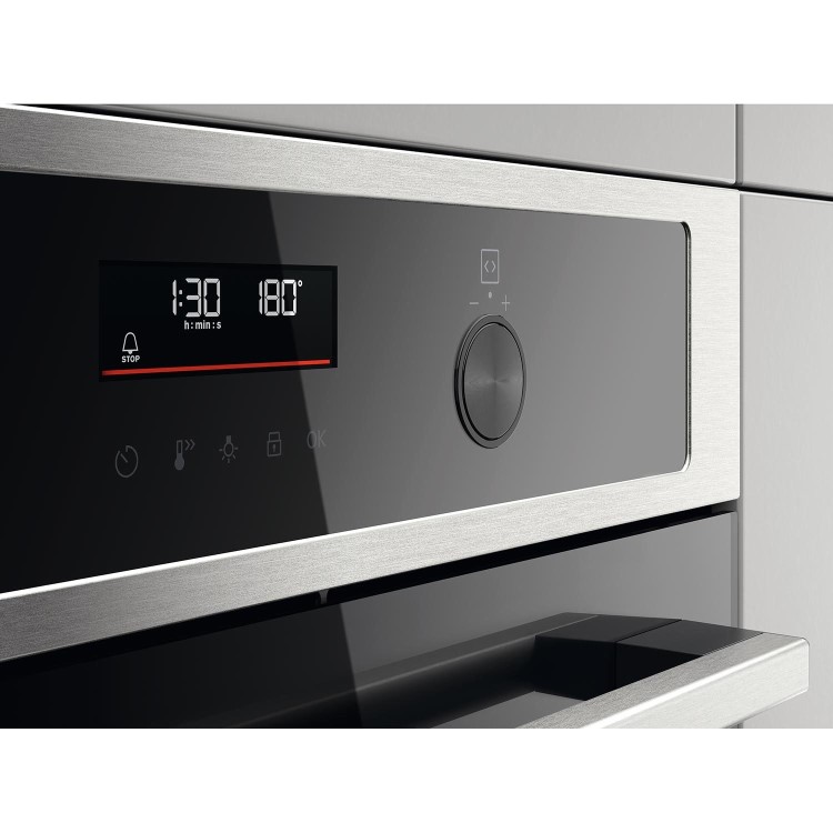 Zanussi Series 60 Electric Self-Cleaning Single Oven with Air Fry Function - Stainless Steel