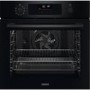 Refurbished Zanussi Series 60 ZOPNX6KN 60cm Single Built In Electric Oven Black
