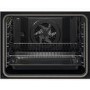 Refurbished Zanussi Series 60 ZOPNX6K2 60cm Single Built In SelfClean Electric Oven Black