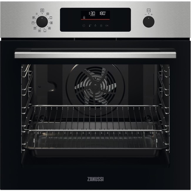 Zanussi ZOPNX6XN Series 60 Electric Single Oven - Stainless Steel