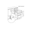 Zanussi ZPCNA7KN Series 40 AirFry Built Under Double Oven - Black