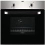 Zanussi Electric Fan Oven And Ceramic Hob Pack Stainless Steel
