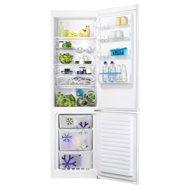 Zanussi ZRB38424WA Freestanding Frost Free Fridge Freezer - White