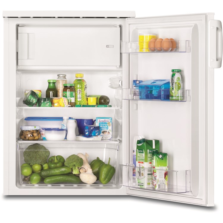 Refurbished Zanussi ZRG14800WV Freestanding 144 Litre Fridge White