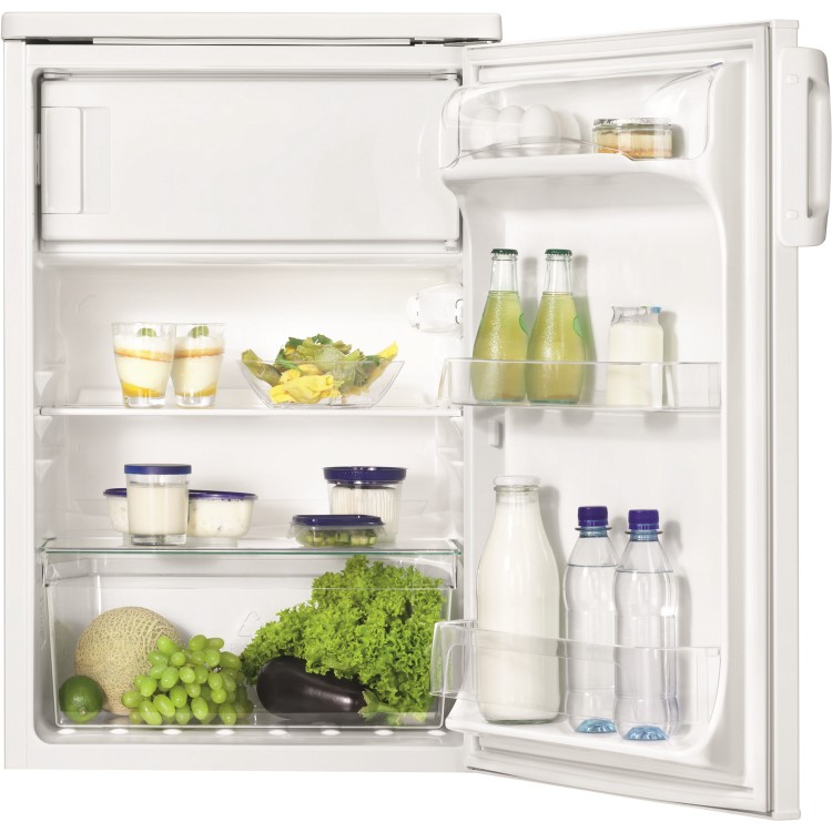 Zanussi ZRG15805WV 85x55cm 146L Freestanding Fridge With 4Star Freezer Compartment - White