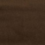 Brown Velvet Left Hand Facing 4 Seater Curved Corner Sofa - Zuri