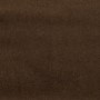 Brown Velvet Armchair with Cushion - Zuri
