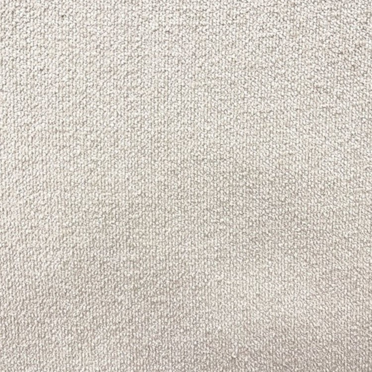 Cream Boucle Modern Curved 3 Seater Sofa - Zuri 