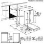 Refurbished Zanussi ZSLN1211 9 Place Fully Integrated Dishwasher