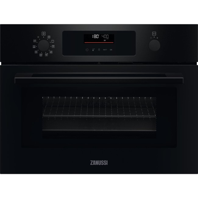Zanussi ZVENM6KN Series 60 QuickCook Built-In Combination Microwave Oven - Black