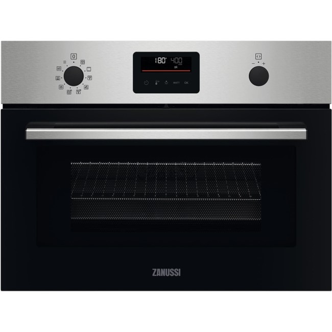 Zanussi ZVENM6X3 Series 60 QuickCook Built-In Microwave Oven - Stainless Steel