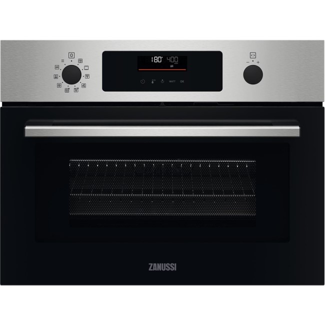 Zanussi ZVENM6XN Series 60 QuickCook Built-In Microwave Oven - Stainless Steel