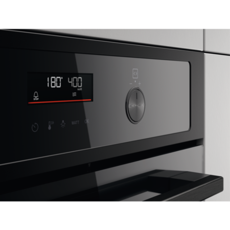 Refurbished Zanussi Series 60 ZVENM7KN 43L 1000W CombiQuick Compact Combination Microwave Black