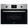 Refurbished Zanussi Series 40 ZVENW6X1 MicroMax Built In 43L with Grill 1000W Compact Microwave Stainless Steel