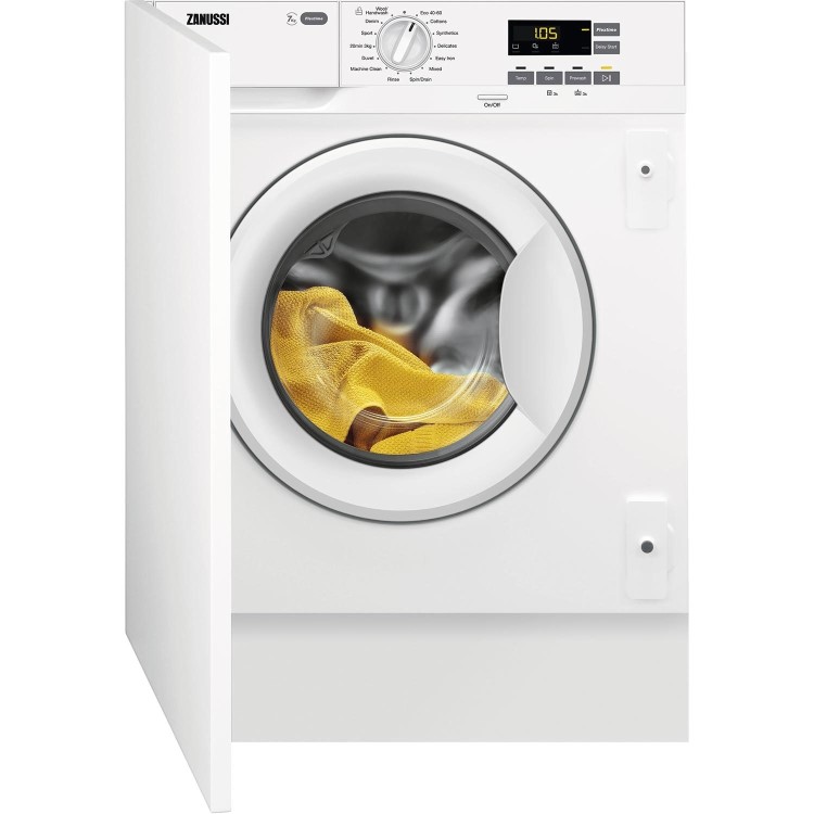 Zanussi Flextime 7kg 1400rpm Integrated Washing Machine