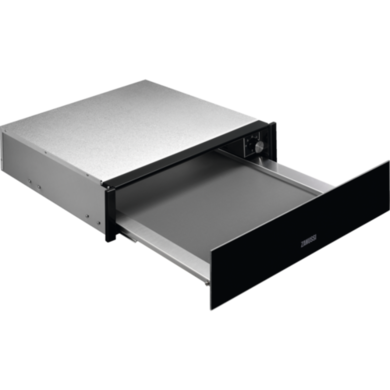 Zanussi 14cm High Warming Drawer - Stainless Steel