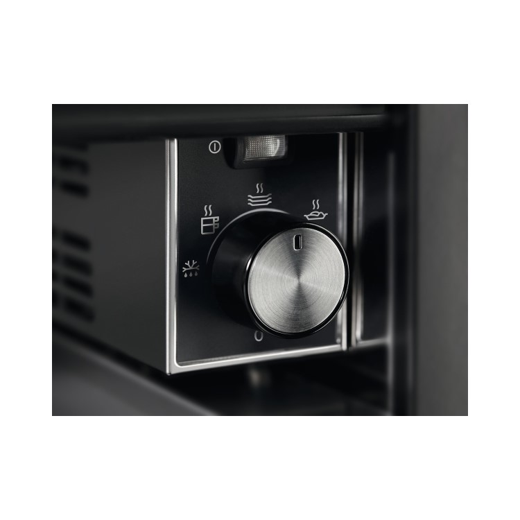 Zanussi 14cm High Warming Drawer - Stainless Steel
